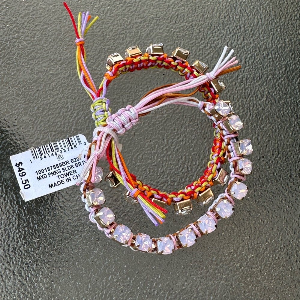 On34th‎ Colorful Beaded Bracelet Set, NWT - Picture 4 of 6